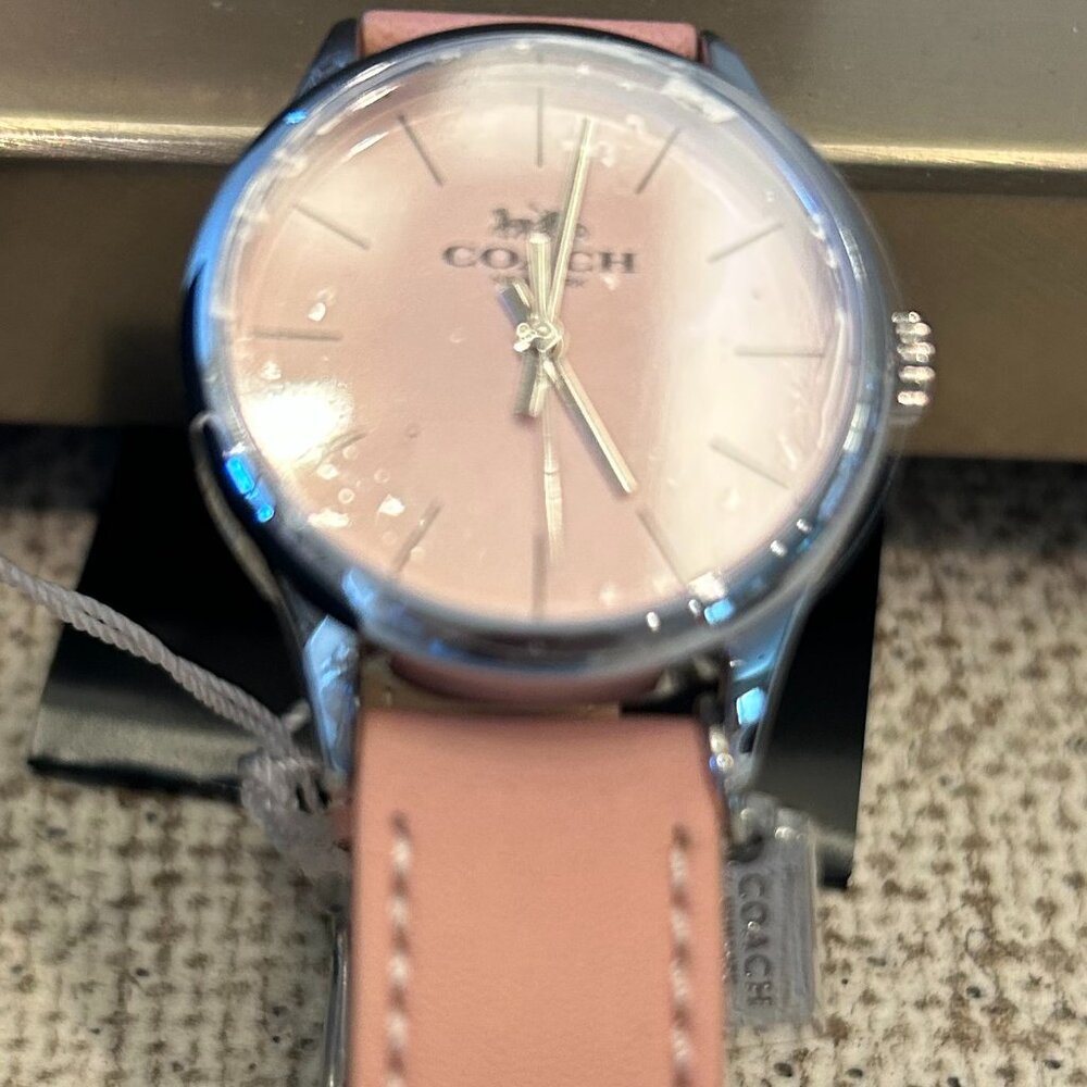 Coach Ruby Series Quartz Digital Gold Dial Watch - Picture 4 of 6